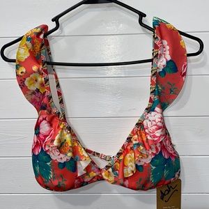 Hobie floral bikini- top and bottom